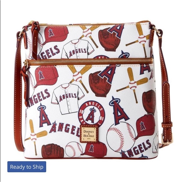 Los Angeles Angels Dooney & Bourke Gameday Crossbody Purse